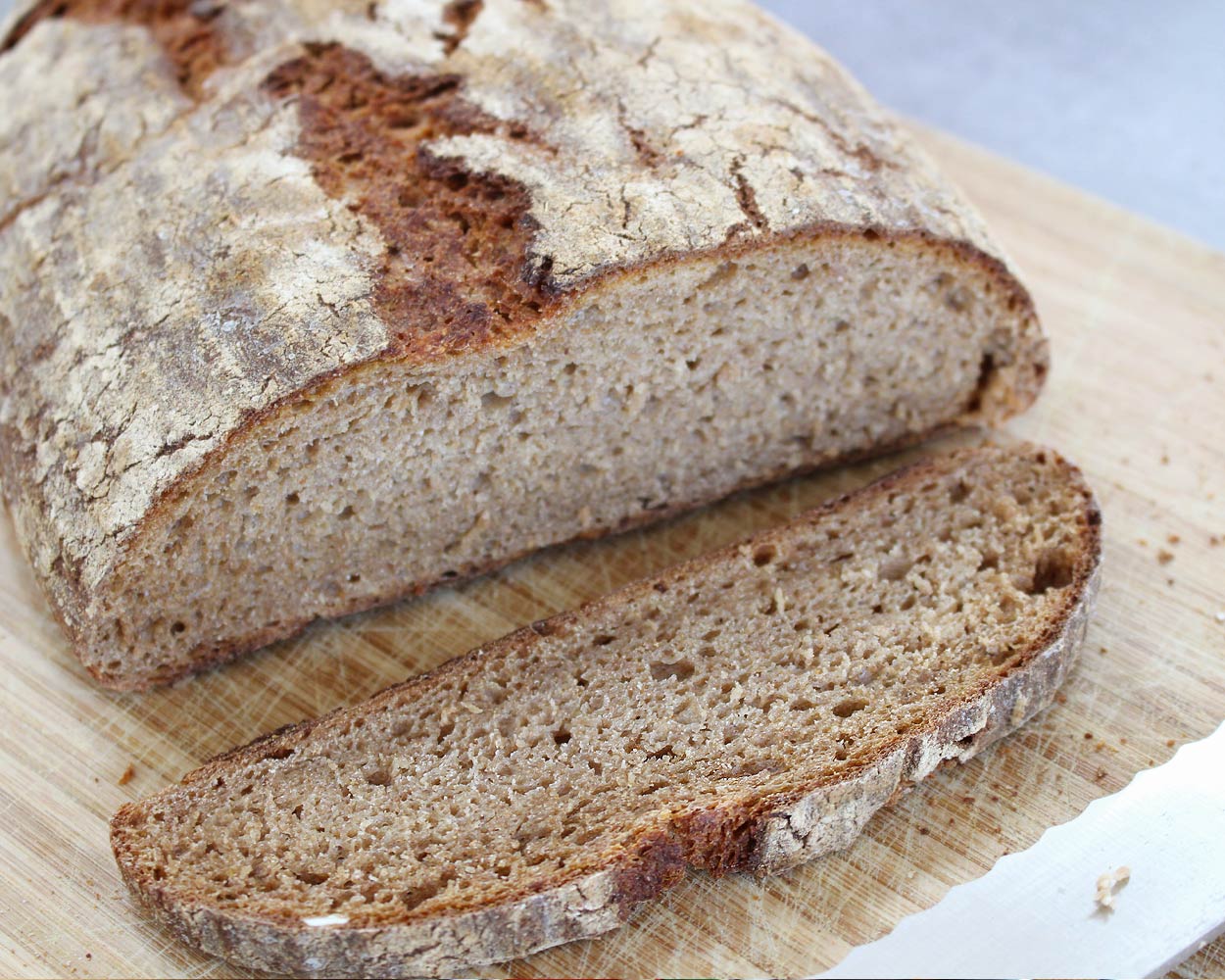 Reines Roggen Sauerteigbrot