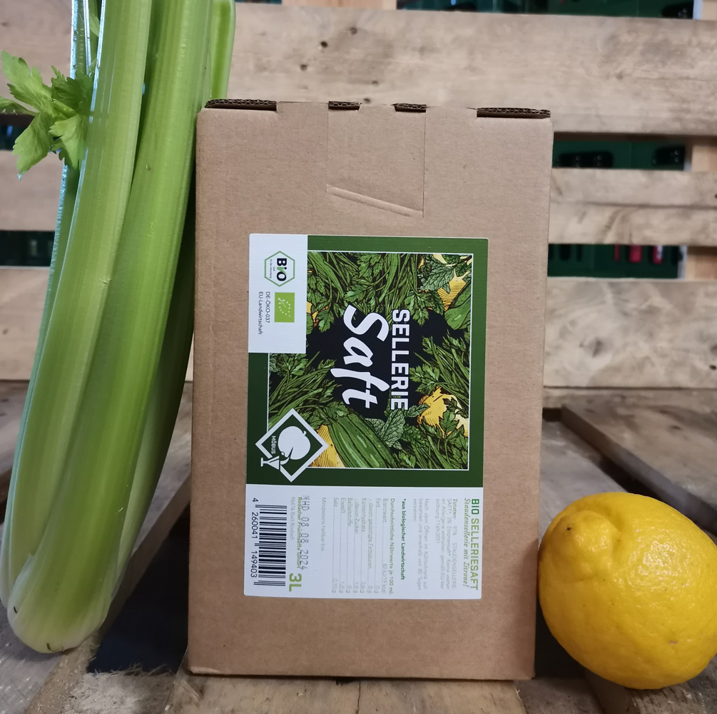 selleriesaft1 Bio Staudenselleriesaft 3 Liter