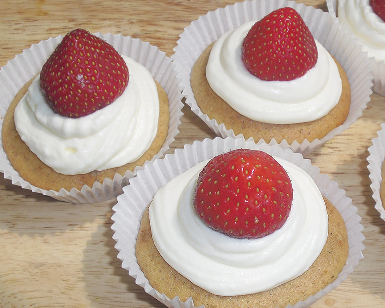 Einkorn Cupcakes