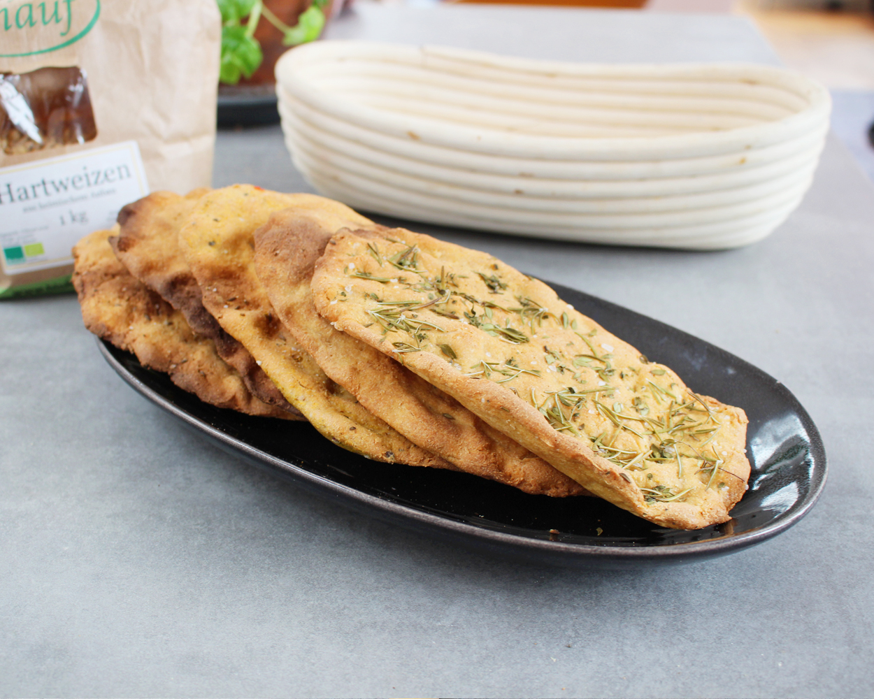 Pizzabrot - knusprig und super einfach