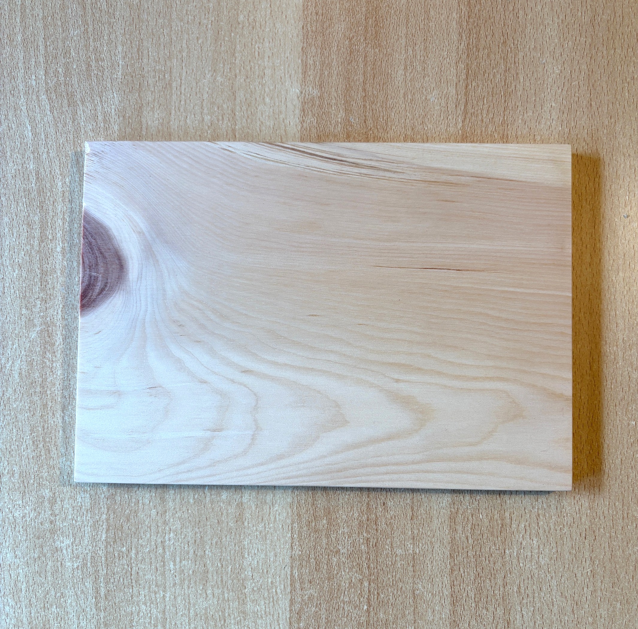 Brotzeitbrett aus Zirbenholz handgefertigt 