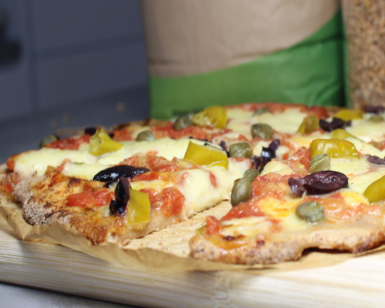 Die perfekte Vollkornpizza